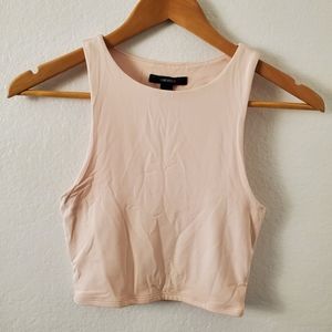 Light Pink Cropped Tank Top